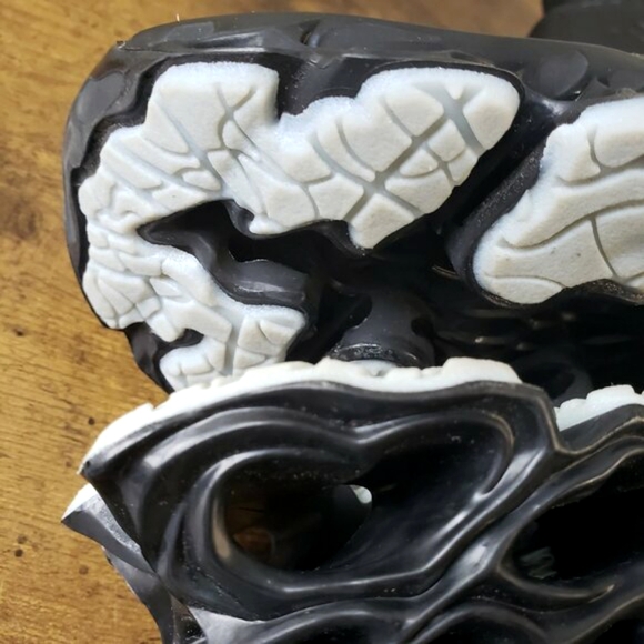 Comanier Black Blade futuristic 3D print style sneaker shoes - Picture 14 of 14